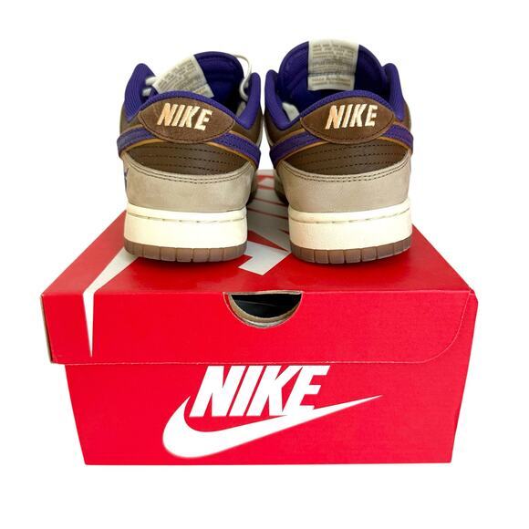 Nike Dunk Low Setsubun Tan & Purple Men's Size 9.5 - Picture 6 of 10
